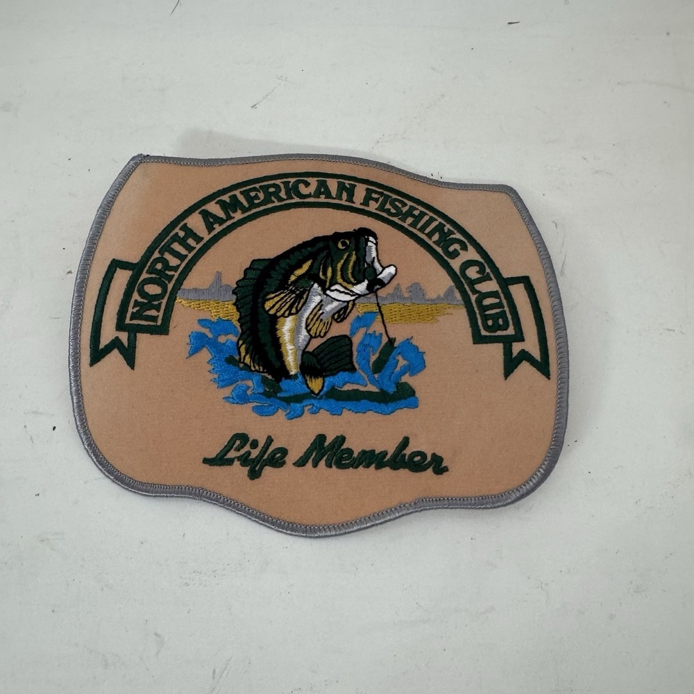 North American Fishing Club‎ Life Member Large Patch